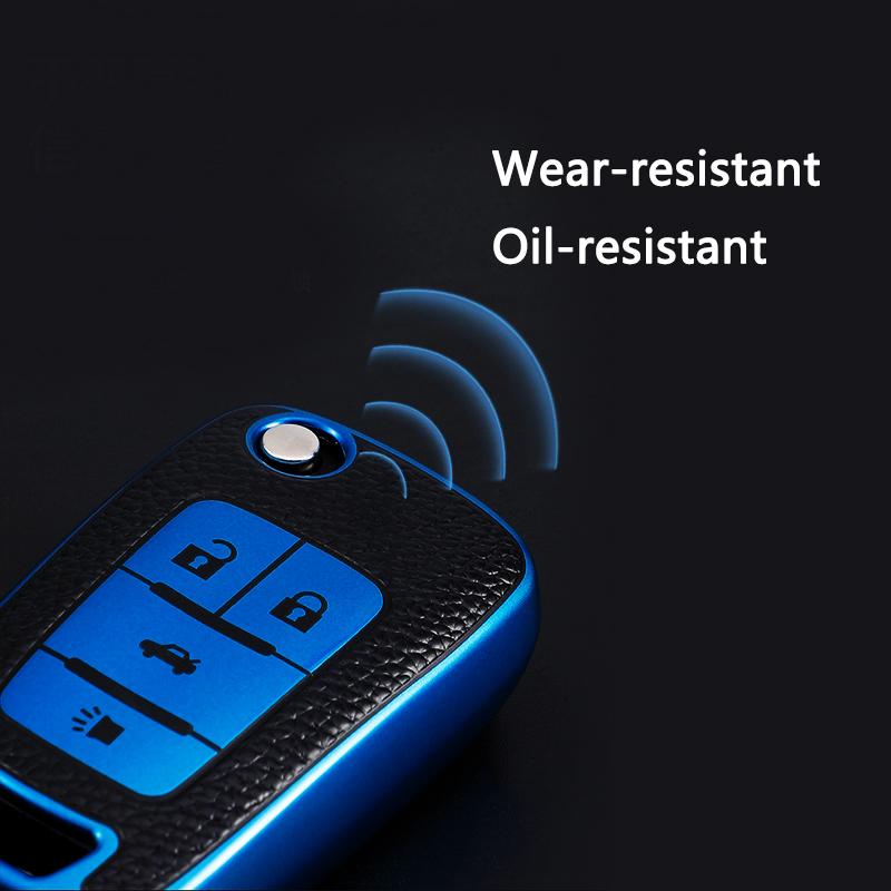 New Design TPU Leather Car Flip Key Case Cover Shell For Chevrolet Cruze Aveo Trax Sail Malibu Captiva Opel Vauxhall Astra J Corsa Insignia Mokka