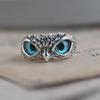 Silver Owl Ring for Women - Lucky, Durable, Retro Jewelry with a Bold Touch for Men