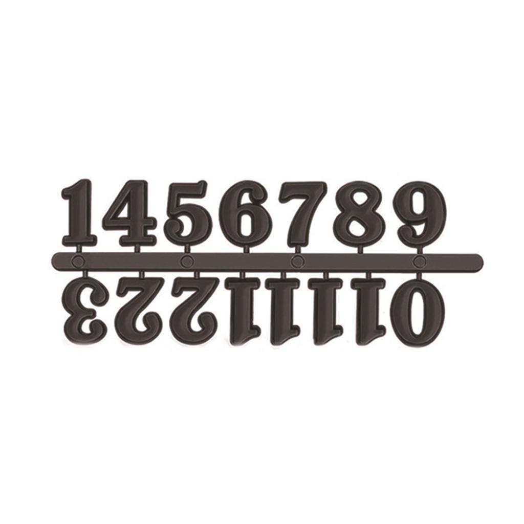 Precise 3CM Clock Numerals High Accuracy Arabic Number Roman Numerals Digital Clock Repair Tool Easy Installation