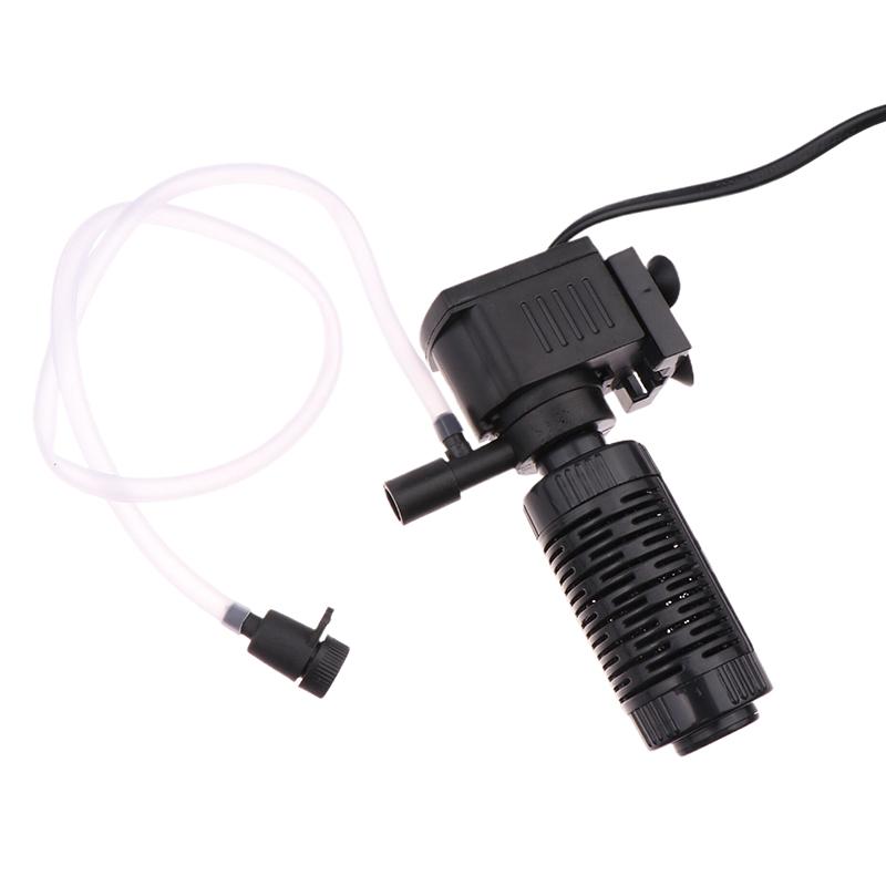 Оксигенация Погружной Фильтр Очиститель Воды Для Аквариума Фильтр 3 В 1 Мини Фильтр Для Аквариума