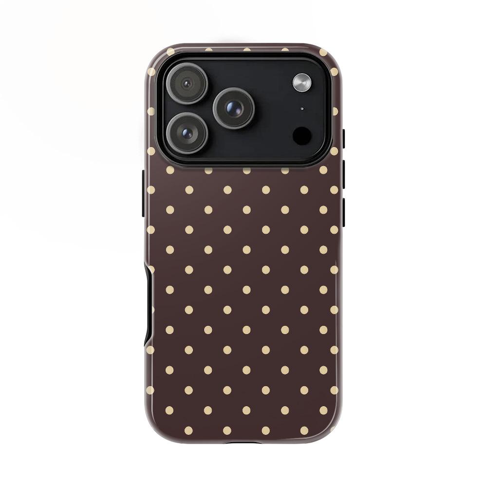 Ретро-чехол в стиле Ins для IPhone 17 17e 16e 16 15 14 13 12 11 X XS XR XSMAX 7 8 Air Pro Max Plus Двухслойная задняя крышка
