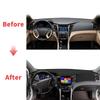 Для Hyundai Sonata 2010 2011 2012 2013 2014 YF Высококачественный коврик на приборную панель, солнцезащитный коврик, защита от УФ, аксессуары
