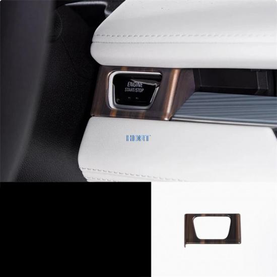 Car Peach Wood Interior Sticker Gear Shift Window Control Panel Air Vent Outlet Cover For Buick GL8 Avenir Luxury PHEV 2024 +