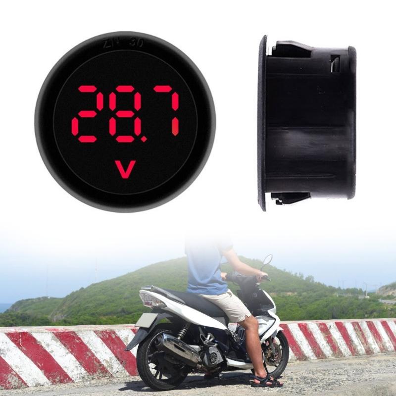 Прочный АБС-монитор напряжения с защитой от обратной полярности Маленький инструмент для измерения напряжения для нескольких источников питания