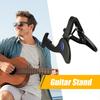 Подставка для гитары Складная подставка для электрогитары Портативная А-образная подставка для акустической гитары для бас-гитары укулеле банджо