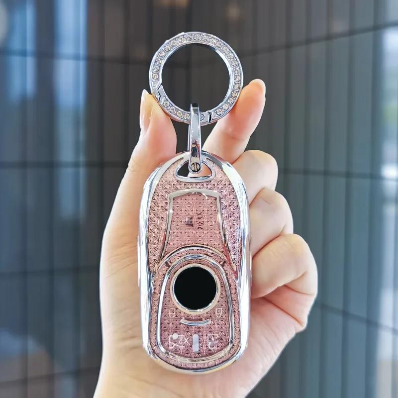 Suitable For 23 Buick Gl8 Keycases 17-22 Gl8 Avenir Keycover Key Shell Keychain Buckle Case For Women