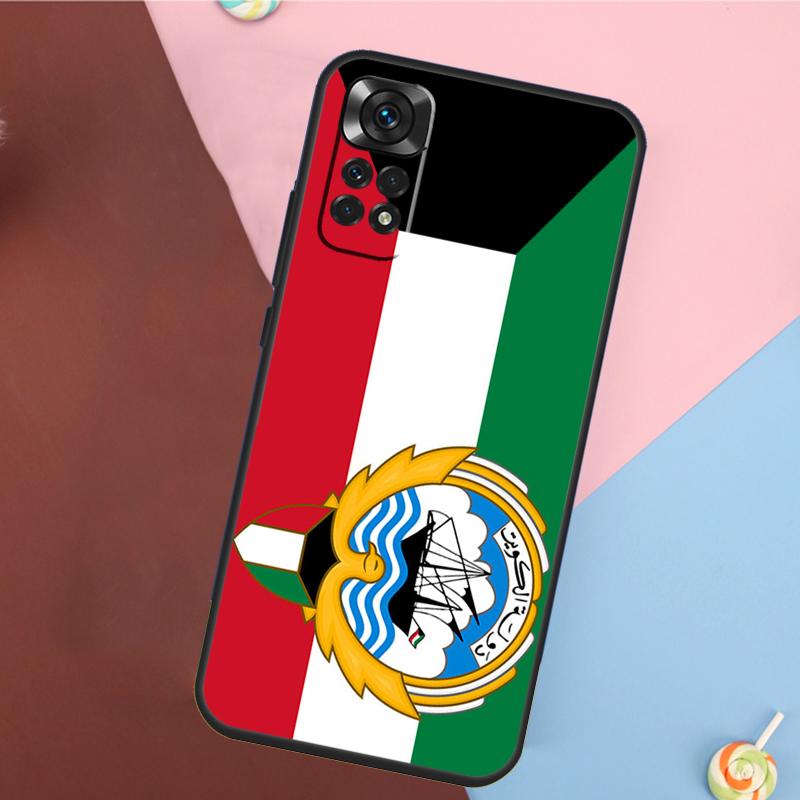Чехол с флагом Кувейта для Xiaomi Redmi Note 13 14 Pro 12 11 9 10 9S 10S 11S 12S Redmi 14C 10C 12C 13C