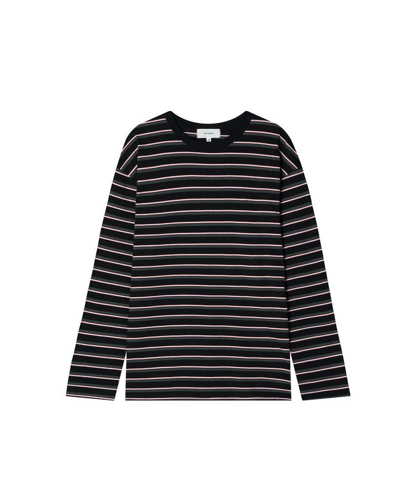 OX STUDIOS Multi Stripe Long Sleeve (Black)