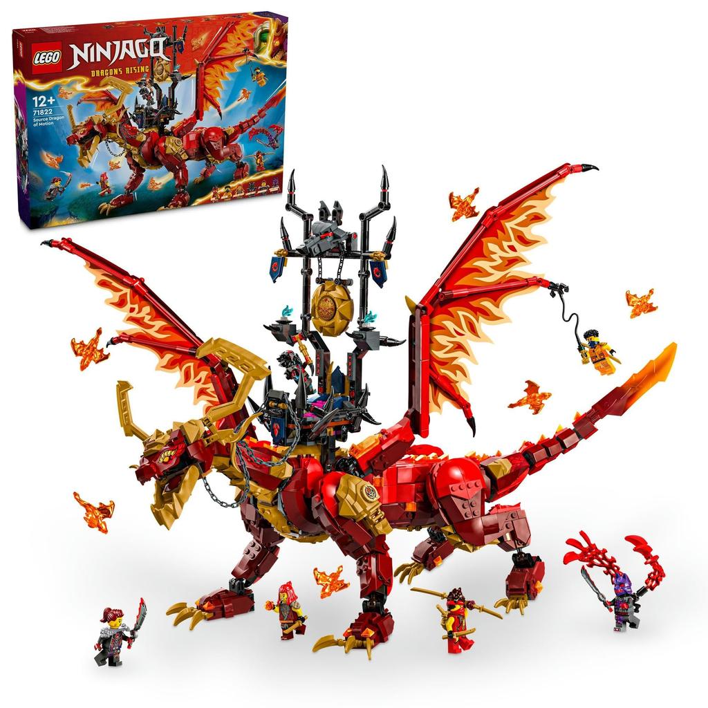 LEGO Ninjago Source Dragon Motion Toy Toy Present Birthday Block Christmas Boys Girls Children 12 Years Old 13 Years Old 14 Years Old Elementary