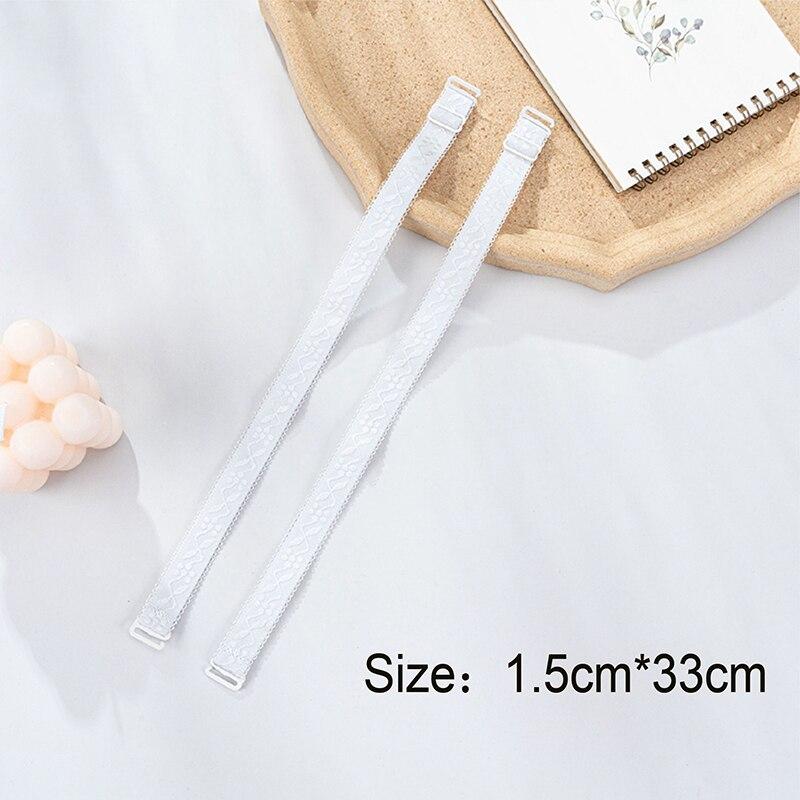 Сексуальные женские нескользящие бретели для бюстгальтера, аксессуары для женских бюстгальтеров, невидимые эластичные бретельки для бюстгальтера с двойными плечами