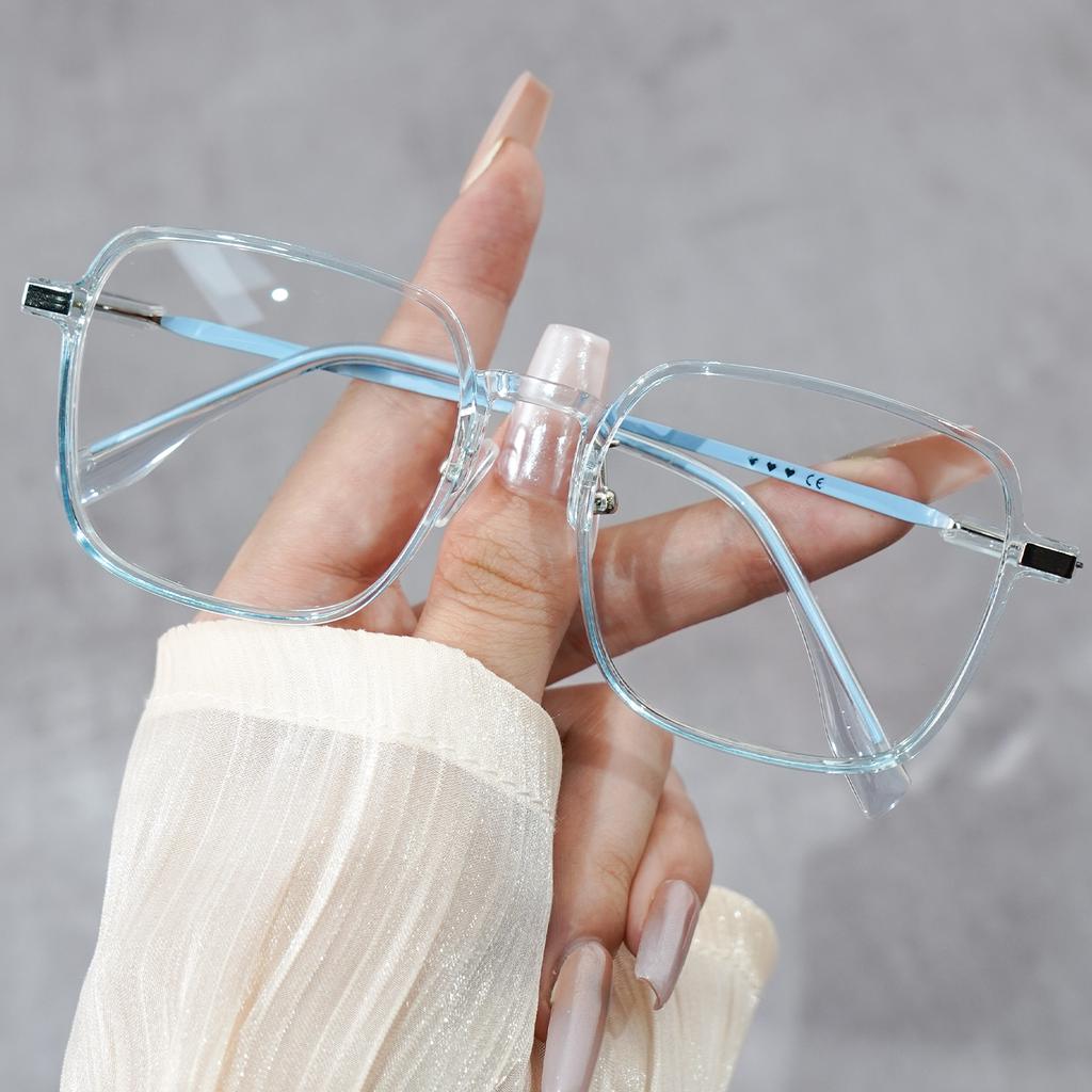 Сверхлегкие фотохромные очки с большой оправой для женщин и мужчин - Модный и повседневный стиль, идеально подходят для повседневной одежды