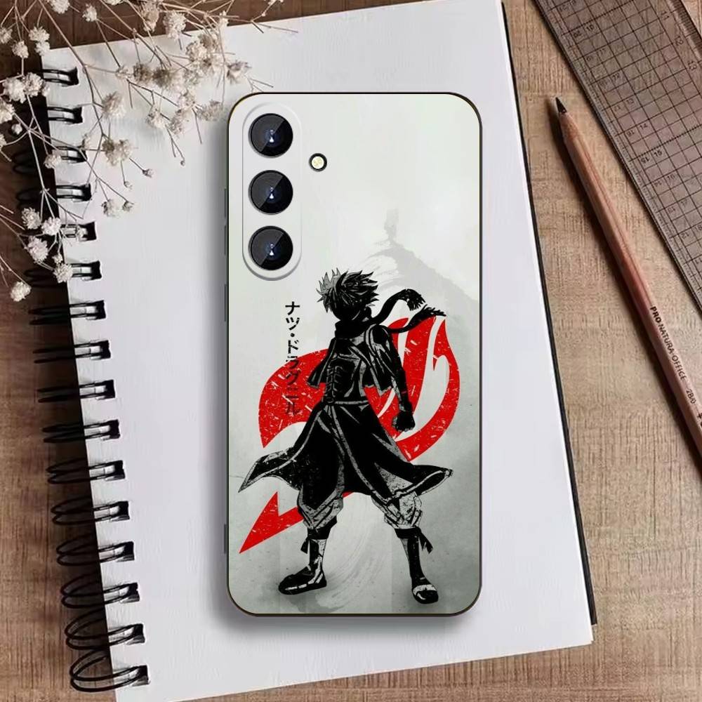 ЧЕХОЛ ДЛЯ ТЕЛЕФОНА ANIME A-FAIRY TAIL Для Samsung Galaxy A73,A21s,A22,A31,A52,A53,A71,A41 Мягкий Черный Корпус