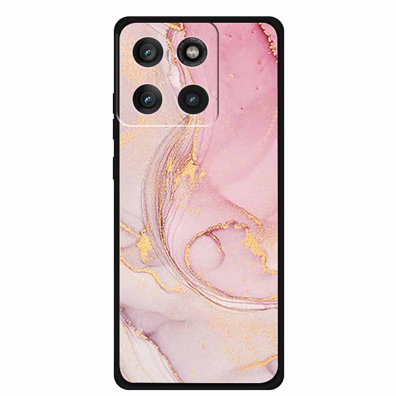 For Moto Edge 60 Pro Case XT2507-1 Coque Multi Colored Marble Pattern Soft Silicon Back Cover for Motorola Edge 60 Pro 5G Bumper