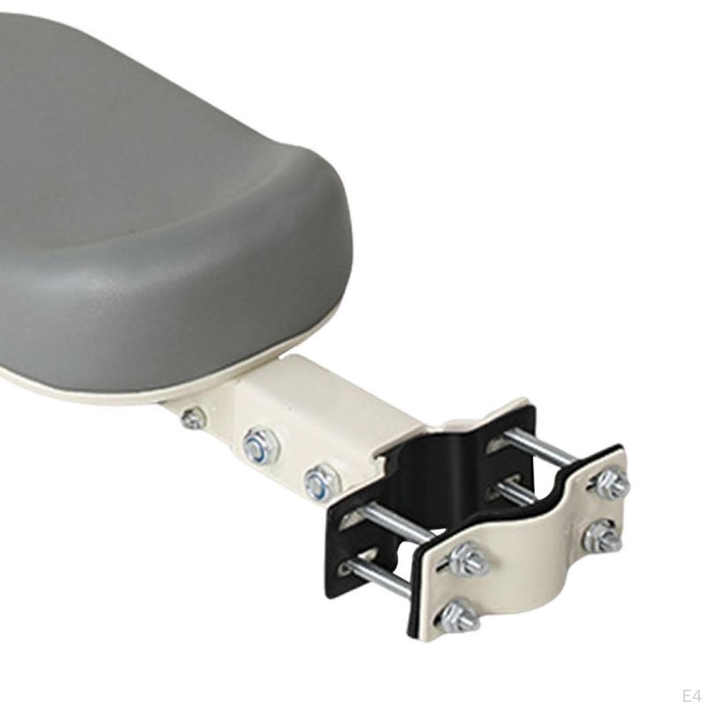 Детское велосипедное переднее сиденье Легкая установка Детский велосипед для горных велосипедов Черный