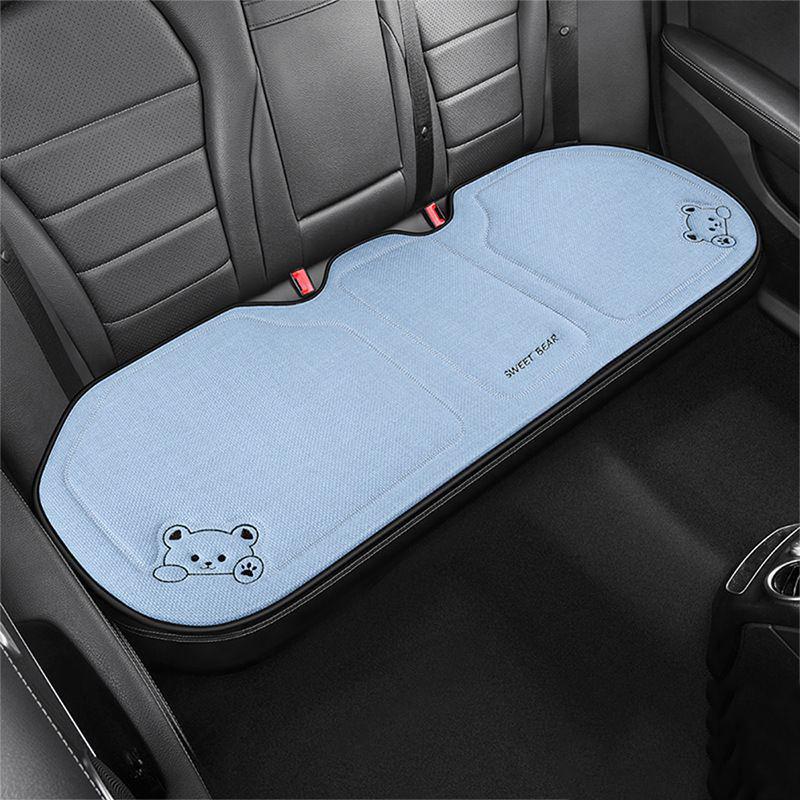 1Pcs Breathable Cartoon Bear Car Seat Cover Non-Slip Cushion for Women's Protection