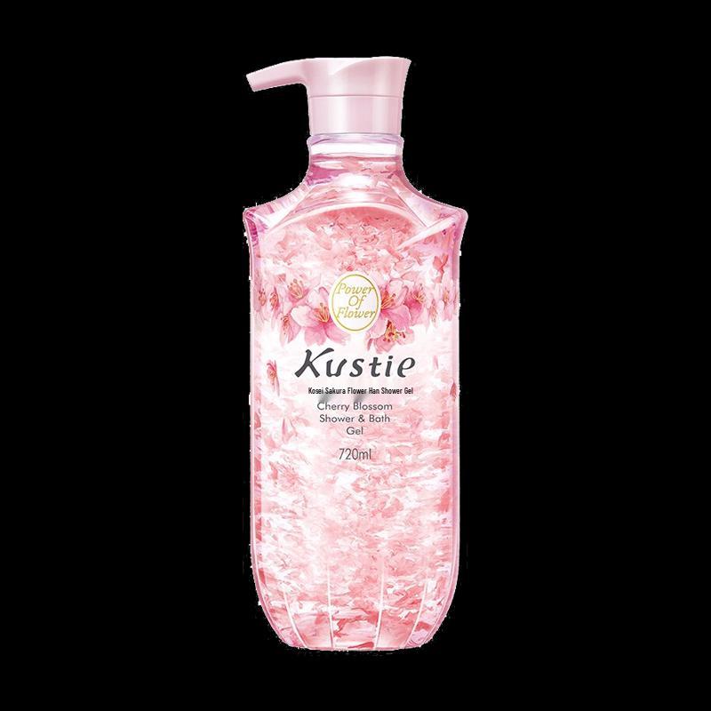 Kustie Cherry Blossom Petal Shower Gel