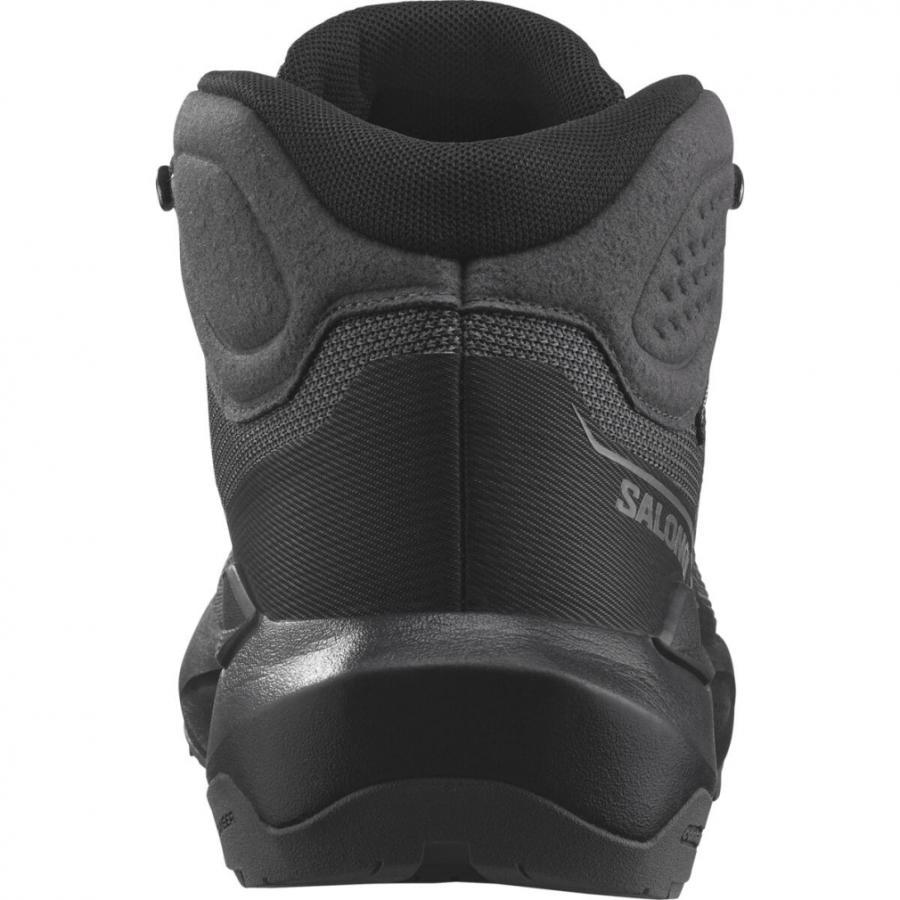 SALOMON Elixir Tour Mid Водонепроницаемые Удобные Универсальные Нескользящие Прочные Функциональные Ботинки для Активного Отдыха Женская обувь Черный L47578000