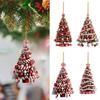 1Pcs Happy New Year Hanging Pendant Home Table Decor Xmas Decor New Christmas Tree Ornament