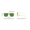 Bottega Veneta Sunglasses Gold Women Eyewear BV1012S004
