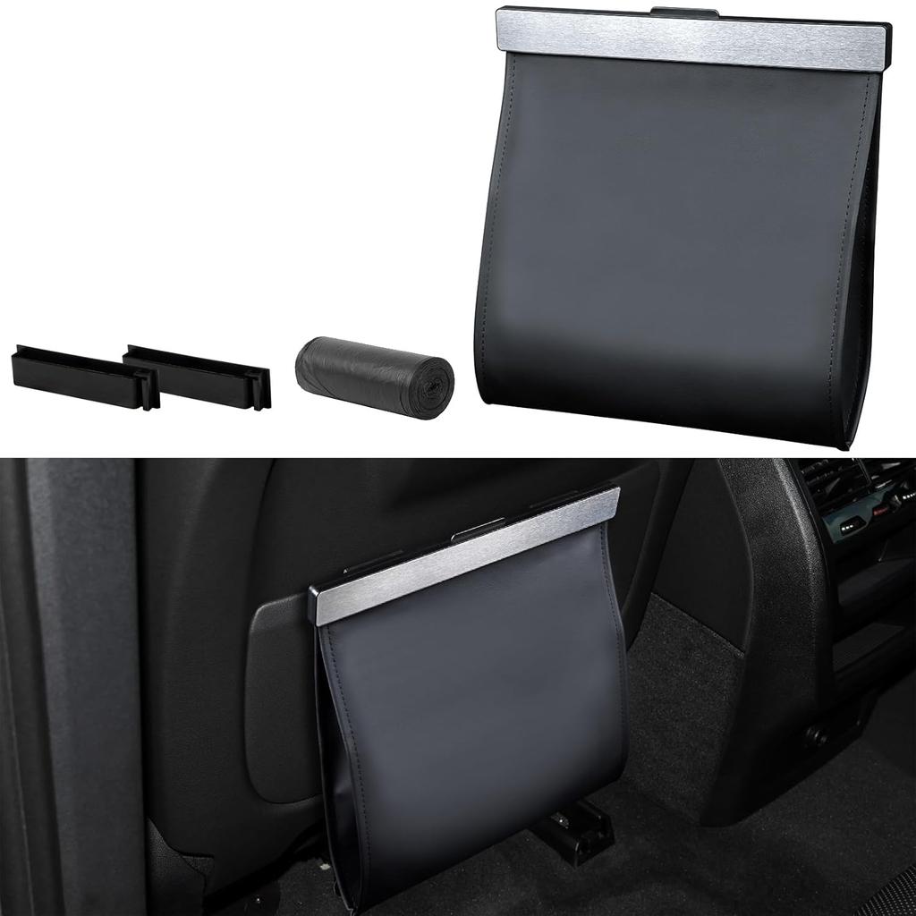 COZILO Smart LED Car Trash Can - Leak-Proof Car Garbage Can Bin And Storage Bag For The Back/Front/Console Of Any Cars,Sedans, SUVs & Trucks