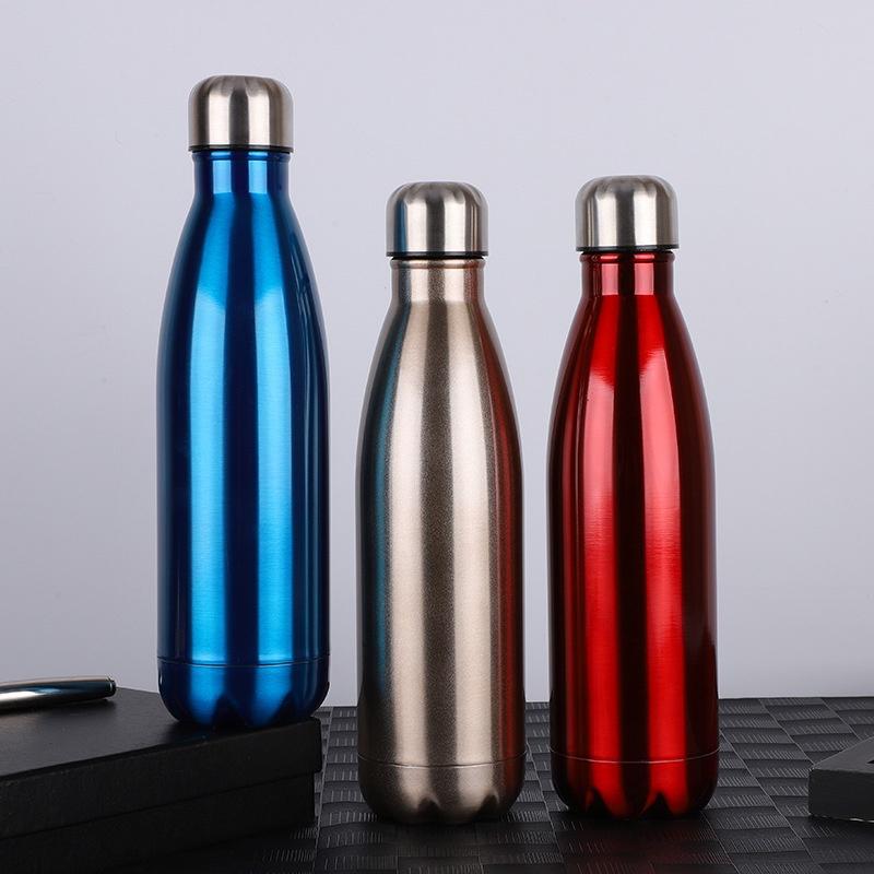Premium Stainless Steel Coke Shaped Vacuum Water Bottle For Outdoor Adventures