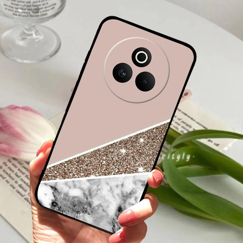 For Realme P3 Pro Case P3Pro Cartoon Lion Wolf Soft Silicone TPU Phone Cover For Oppo Realme P 3 Pro 5G Protection Fundas Cases