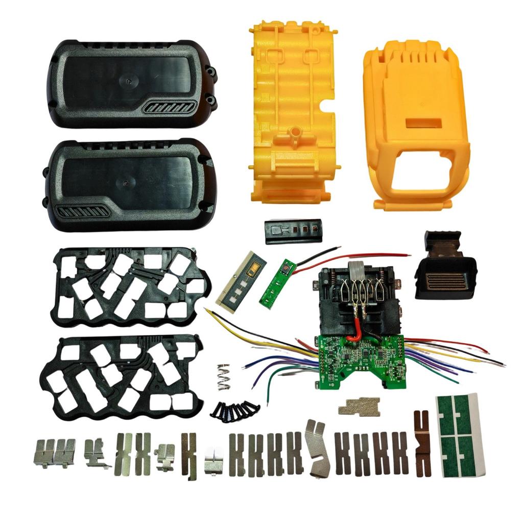 Комплексная защита Крышка аккумулятора для DeW 20V/60V DCB609 DCB606 18650 Инструмента с повышенной прочностью