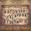 Colorful Rural Style Lighting Banner Background Children's and Adults' Birthday Parties Home Decoration Photography Background