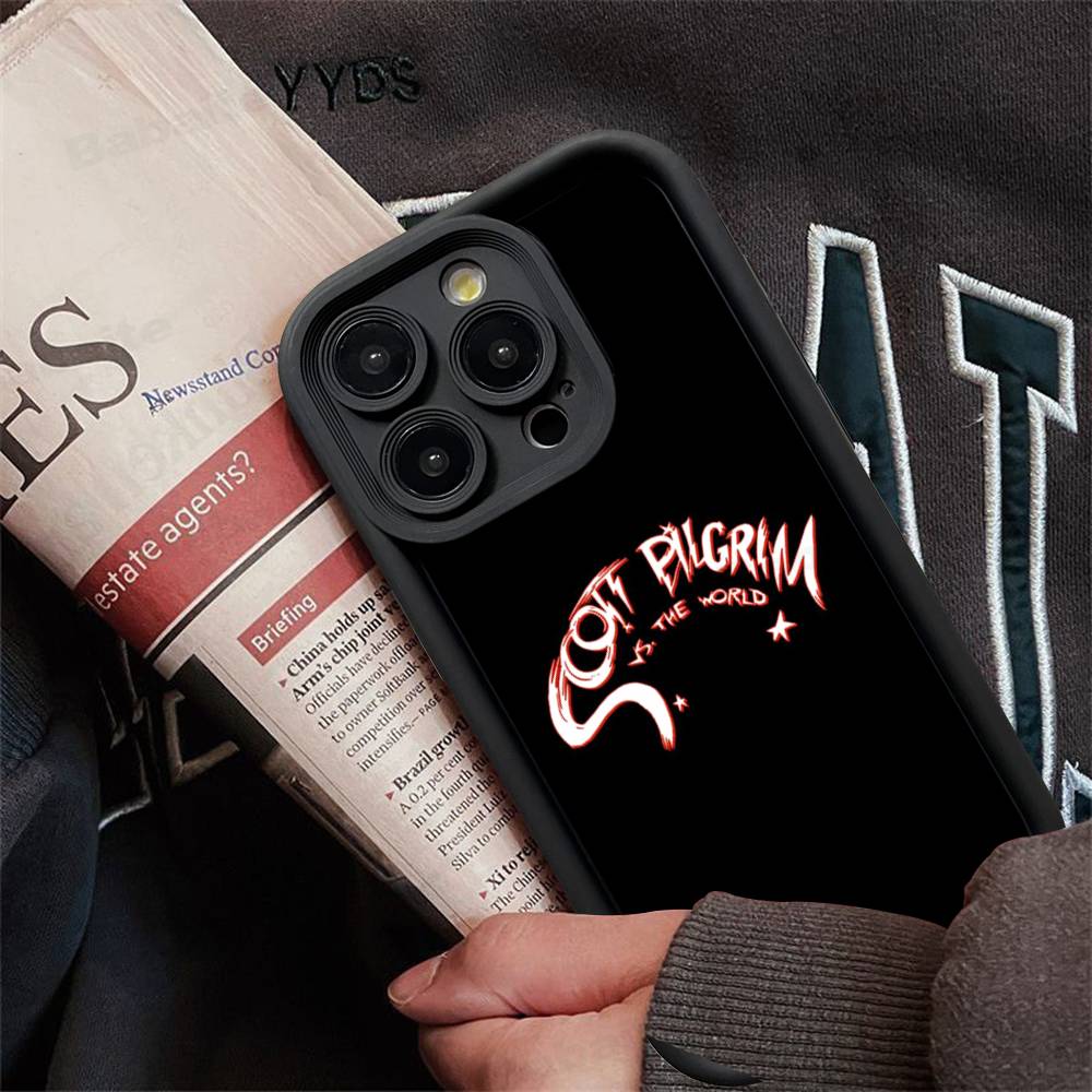 Чехол для телефона S-Scott Pilgrim для iPhone 17 16 15 14 13 Pro Max Plus 12 11