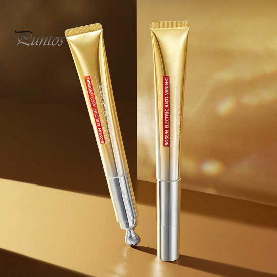 Крем для век, стирающий морщины, массажный, укрепляющий, питательный, быстро впитывающийся, мини-массажер для глаз для всех типов кожи