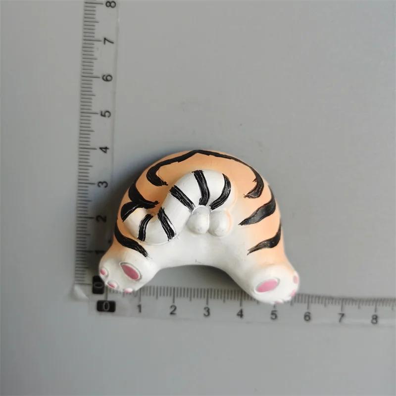 Kawaii Heart Flower Греция Heat Tiger Магнит на холодильник Хэллоуин Lip Shap Милая наклейка Магнитный домашний декор Подарки для детей Mun