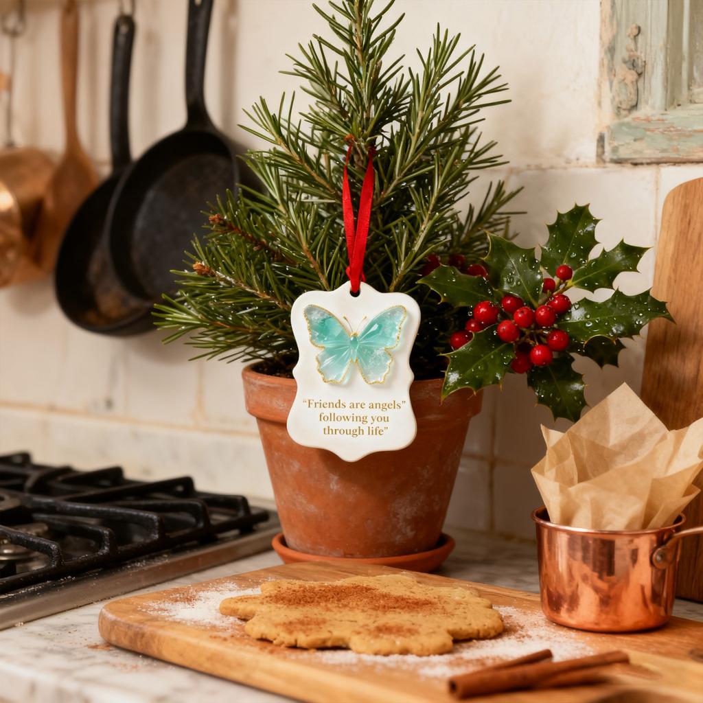 2D Acrylic Butterfly Pendant Ornaments Are Suitable As Sentimental Keepsakes And Holiday Decorations.