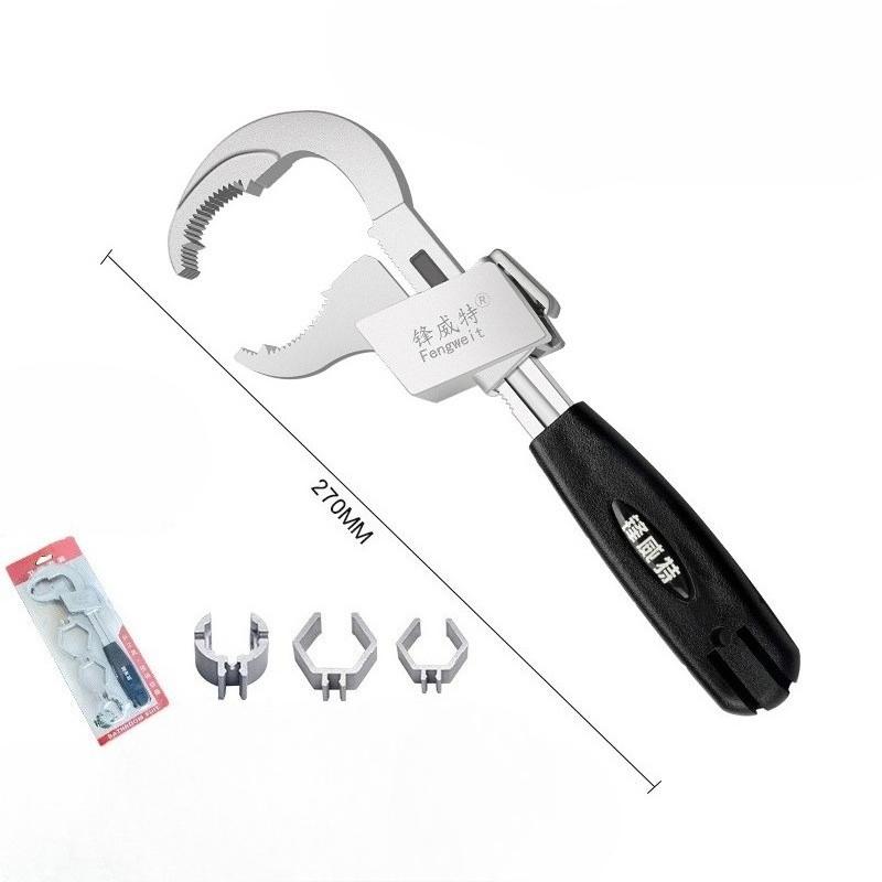Grishay Flexiwrench Grishay Wrench Universal Adjustable Double-Ended Wrench Plumbing Wrench for Kohler Faucet, Under Sink Wrench Faucet Tool
