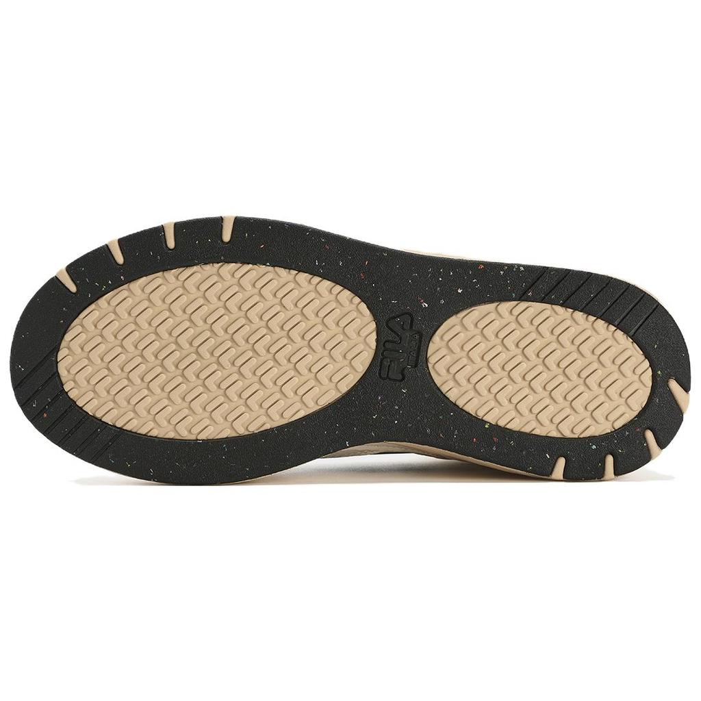 Fila Comfortable Versatile Classic Trendy Fleece High-Top Skate Shoes Women Sneaker Plant-Garden-Green Foam-White F12W341214FBP