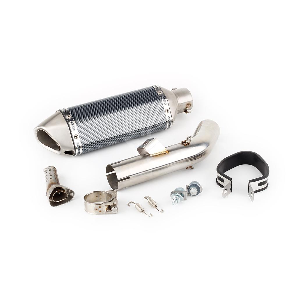 For Honda VFR 800 2014 to 2020 VFR 800 X 2011-2014 VFR800 VFR800X Escape Motorcycle Exhaust Muffler With Mid Link Pipe Slip-on