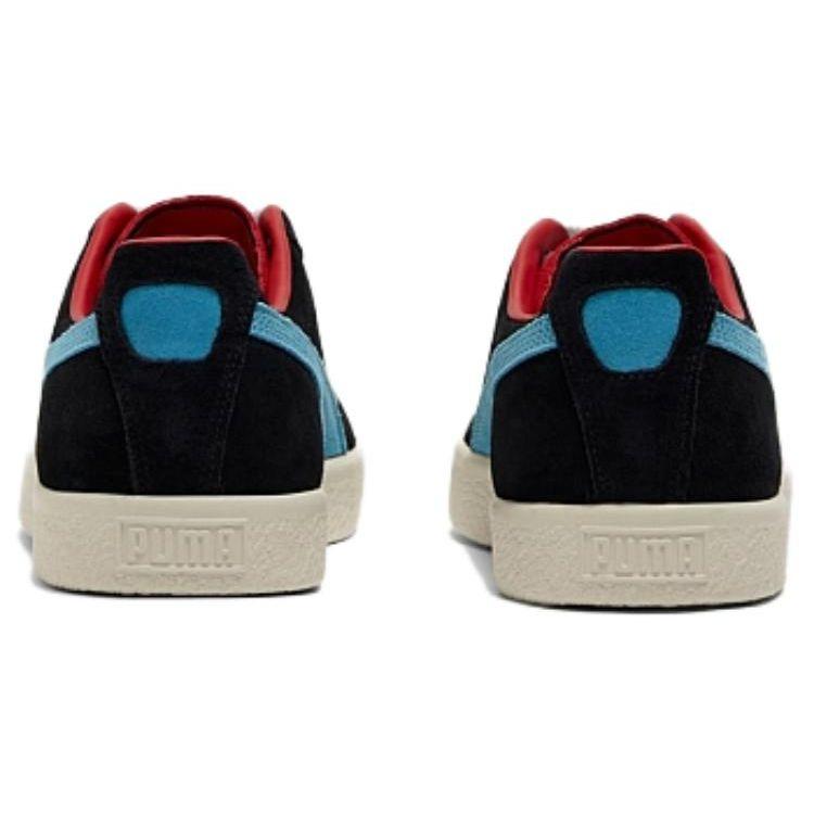 Puma Clyde OG Black Red Blue Men Sneakers Multi-Color For-All-Time-Red 391962-04