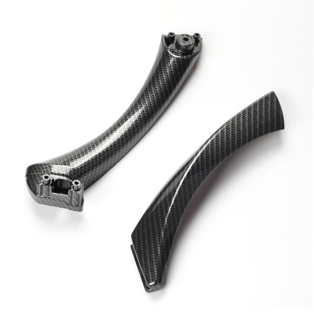 Для BMW 3 серии E90 E91 E92 оригинальная внутренняя ручка двери, накладка на панель, черный, бежевый, серый, правая и левая крышка 2004-2012