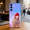 Steins Gate Kurisu Makise Phone Case For Samsung Galaxy A73,A72,A71,A70,A53,A52,A51,Soft Silicone Black Cover