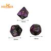 Polyhedral Dice Set for RPG Dungeons - 7Pcs/Set, Logic Ability, Vibrant Color, Double-Colors Polyhedral Game Dice