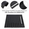 Artudatech Center Console Cup Holder Tray Roller Blind Cover for BMW F15 X5 F16 X6 2014-18 Car Accessories