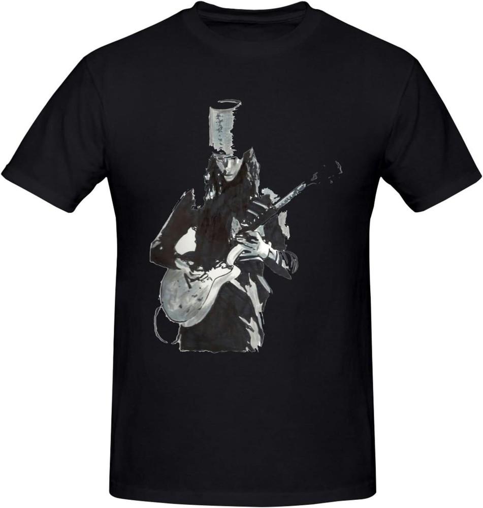 Мужская футболка с коротким рукавом Buckethead Принт Графика Футболки для улицы Футболки Унисекс Футболка