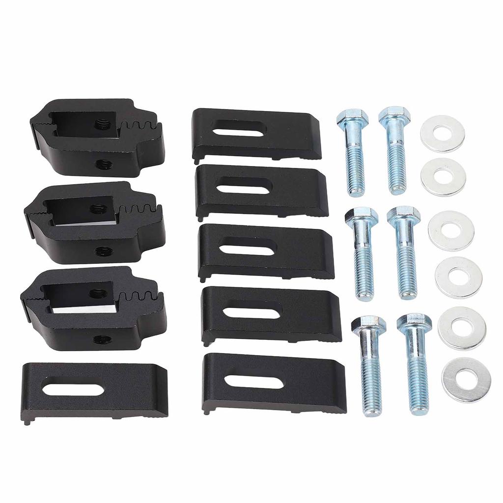 6pcs Truck Bed Cover Clamps 1112514 Aluminum Low Pro Truck Mounting Clamps for Most Truck Beds