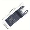 NEWONE 7pcs Oscillating Tool Blade, Multi-tool saw blades Multi Tool Mortar Cutting Saw Blades for tile concrete cutting