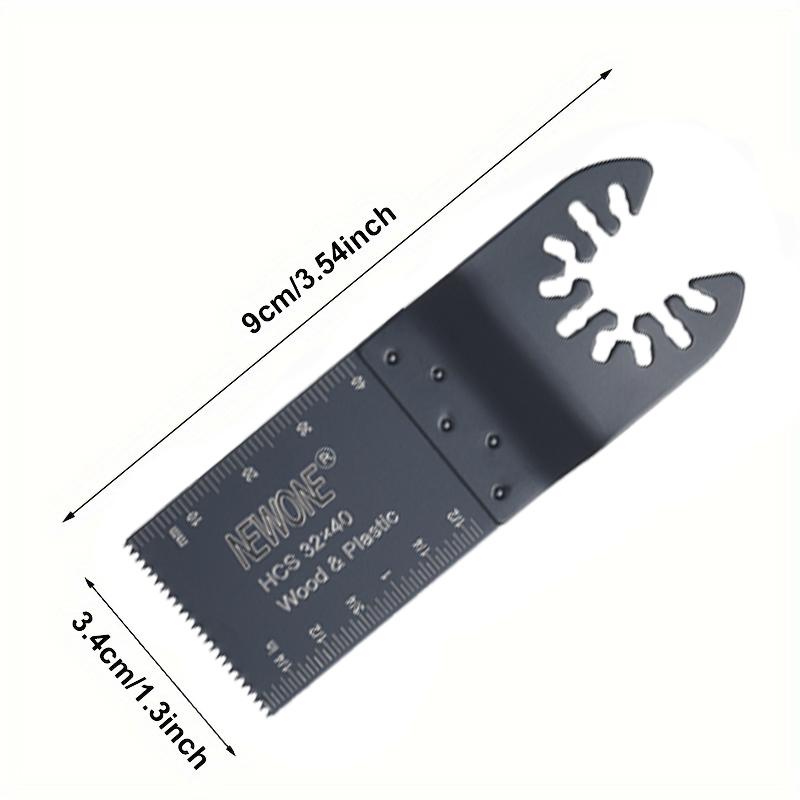 NEWONE 7pcs Oscillating Tool Blade, Multi-tool saw blades Multi Tool Mortar Cutting Saw Blades for tile concrete cutting