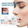 Anti Dark Circle Snake Eye Cream Skin Care Peptide Eye Bags Anti Wrinkle Hyaluronic Acid Cream Roller Massager Beauty Health