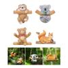 Space Saving Resin Pot Wall Decors Youth Loved Resin Animal Planter Hanging Pendant for Cafes and Cozy Environments