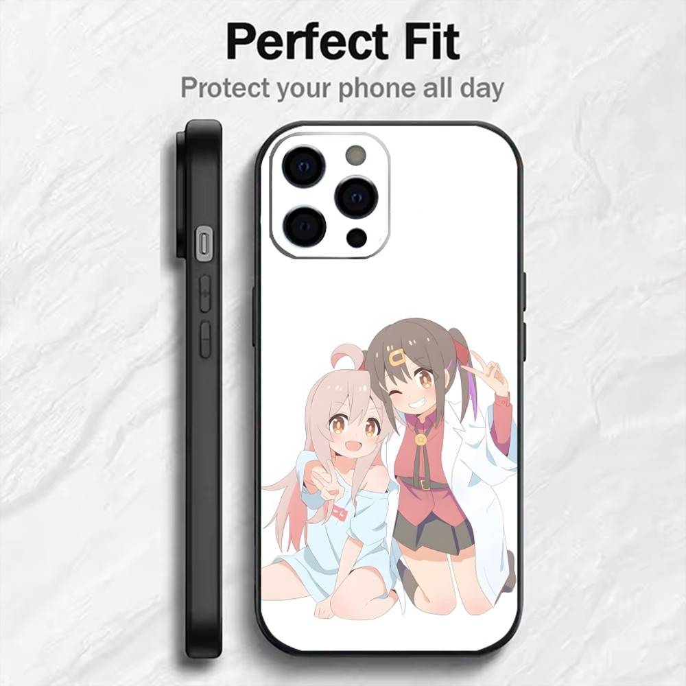 Чехол для телефона в стиле аниме TS Style Onii-chan Wa Oshimai для iPhone 17, 16, 15, 14, 13, 12 Plus, Max, мягкий силиконовый, черная крышка