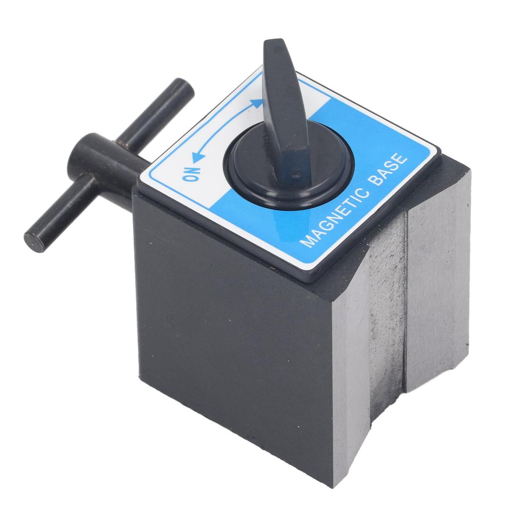 Magnetic Base Stand for Test Dial Indicator M8 Thread Switch Type Magnetic Holder 60kg Suction Force