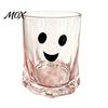 Coffee Tea Mug Double Wall Ghost Glass Cup, Heat Resistant Insulated Mug, Kitchen Drinkware Drinking for Juice, Milk, Beverage, Glassware Gift