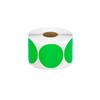 Circle Thermal Sticker Label Self-Adhesive Round Direct Thermal Label Thermal Sticker for DIY Logo Design QR Code Name Tag